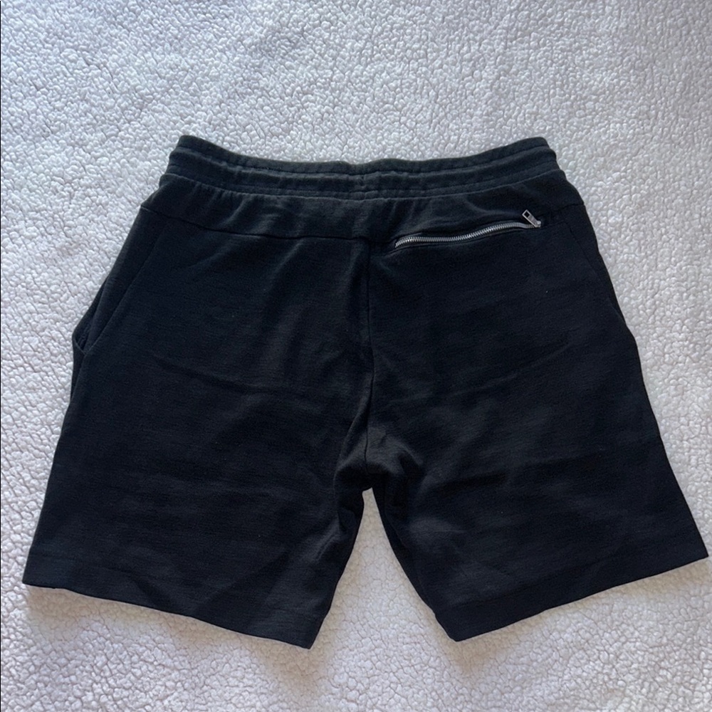 Nike Black Athletic Shorts with Elastic Waistband - Picture 7 of 10